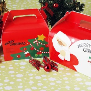 크리스마스 상자 개별상자 쿠키상자 (어린이집,단체주문)